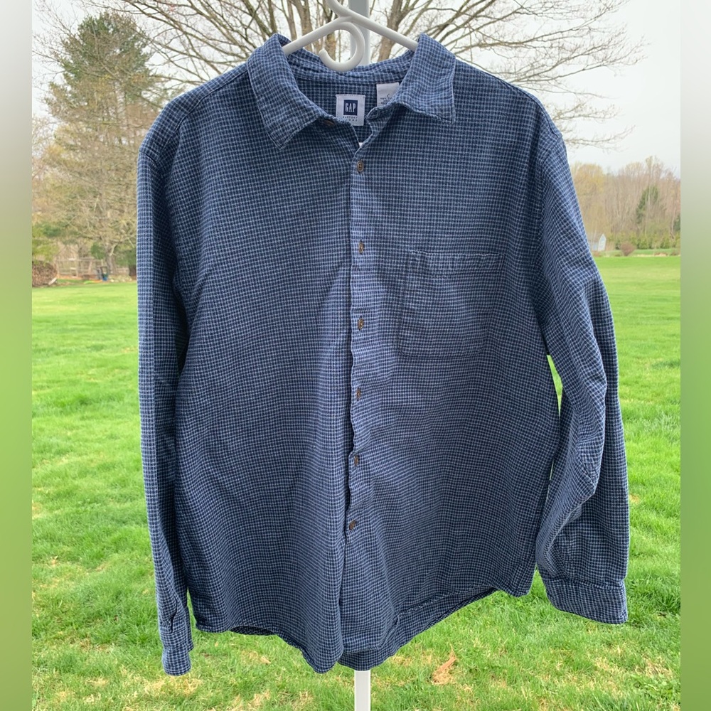 Gap Factory Store blue long sleeve size L